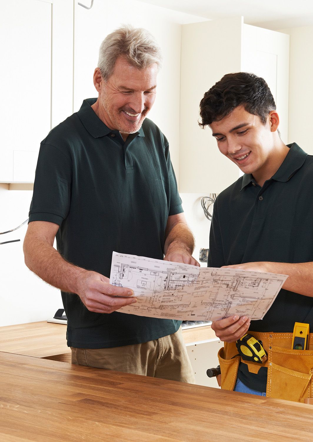 Arbeiter in der Küche