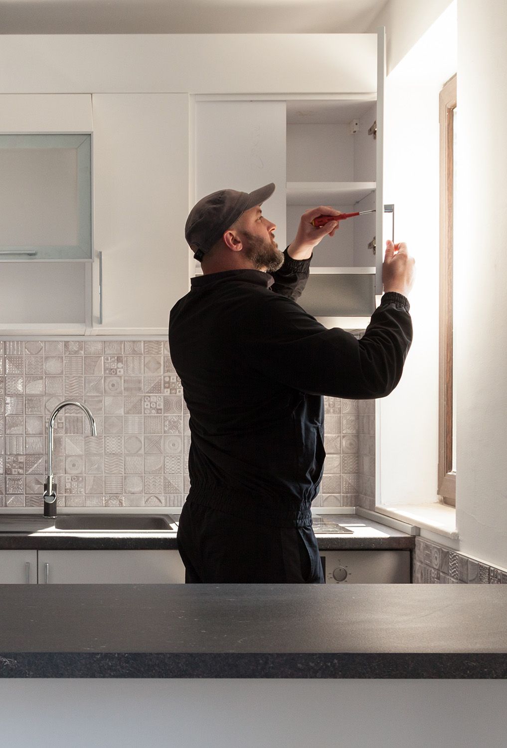 Arbeiter in der Küche